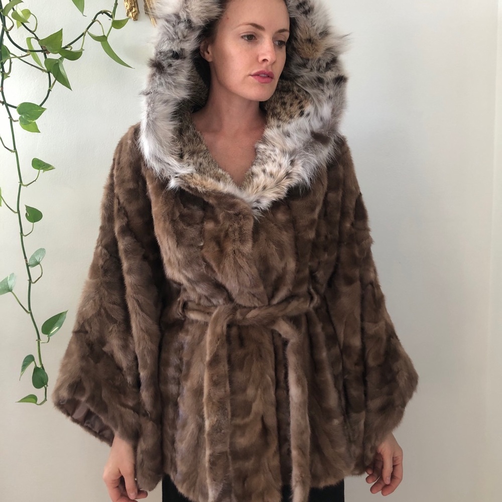 Beautiful new fur cape
